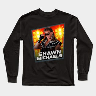 Shawn Michaels/////Card Game Concept Design Long Sleeve T-Shirt